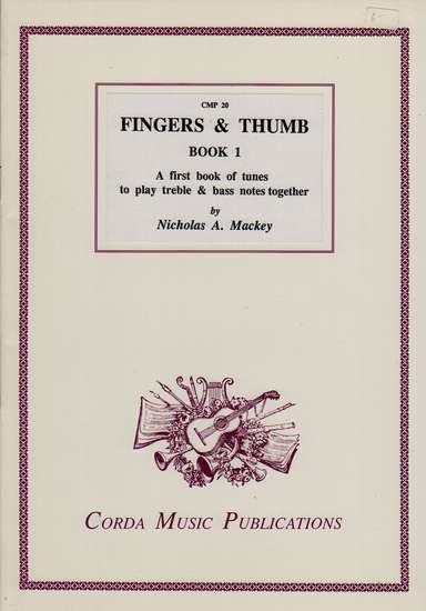 photo of Fingers & Thumb, Book 1, A first book of tunes to play treble & bass notes