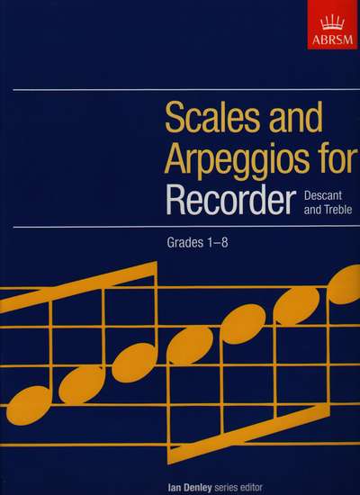 photo of Scales and Arpeggios for Recorder, Descant and Treble, Grades 1-8