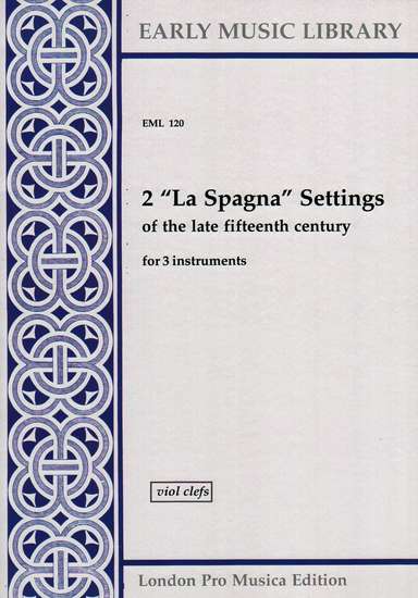 photo of 2 La Spagna Settings, Version for Viols