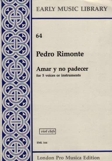 photo of Amar y no padecer, Version for Viols