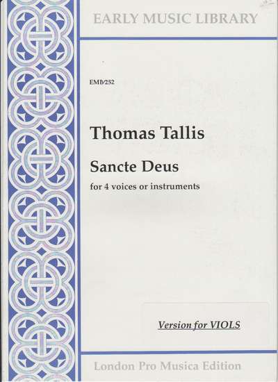 photo of Sancte Deus, Version for Viols