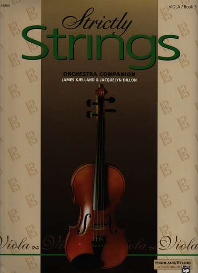photo of Strictly Strings, Orchestra Companion, Viola, Book 3