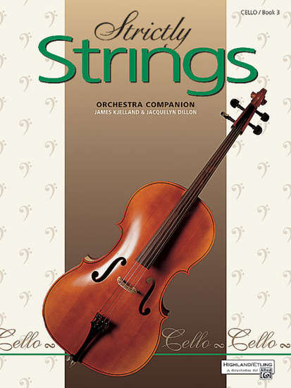 photo of Strictly Strings, Orchestra Companion, Cello, Book 3