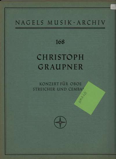 photo of Konzert für Oboe Streicher und Cembalo