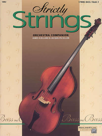 photo of Strictly Strings, Orchestra Companion, Bass, Book 3