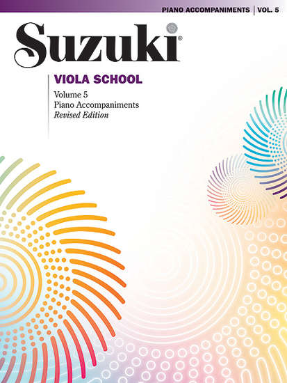 photo of Suzuki Viola School, Vol. 5, Accompaniment, Revised 2010