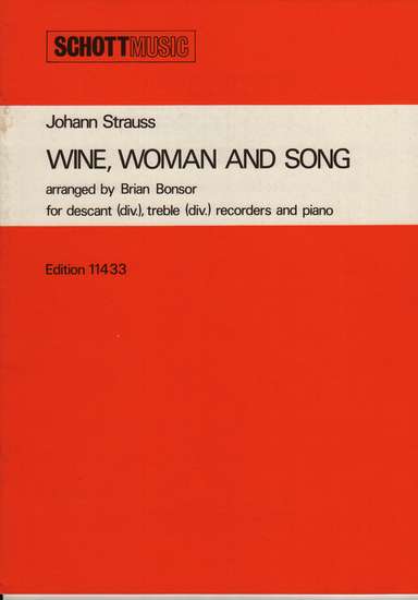 photo of Wine, Woman and Song arranged by Brian Bonsor