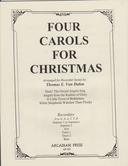 photo of Four Carols for Christmas