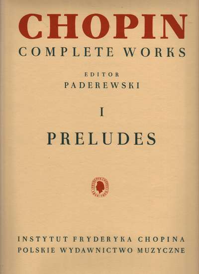 photo of Chopin Complete Works I Preludes