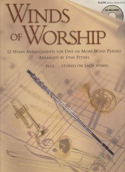 photo of Winds of Worship, Flute, 12 Hymn Arrangements for One or more wind players