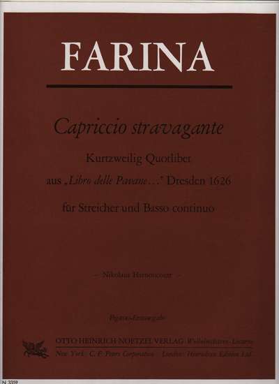 photo of Capriccio stravagante a  4, Kurtzweilig Quodlibet, set