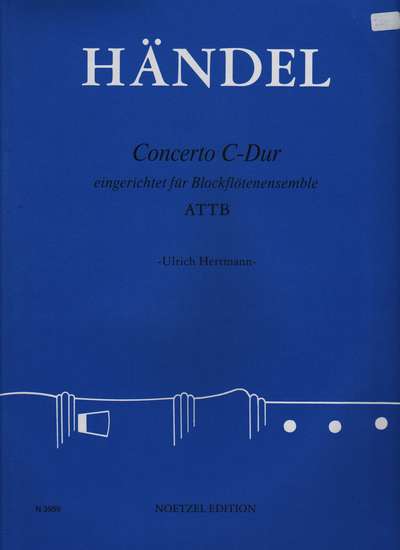 photo of Concerto C-dur, (transposed, original for 2 horns) HWV 332