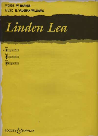 photo of Linden Lea low voice in F
