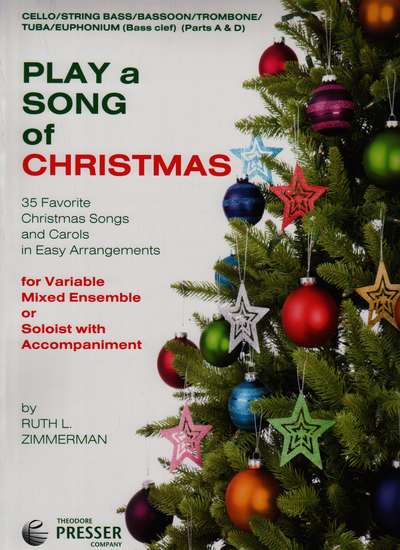 photo of Play a Song of Christmas, 35 Favorite Christmas Songs, Cello,Bass Parts A and D