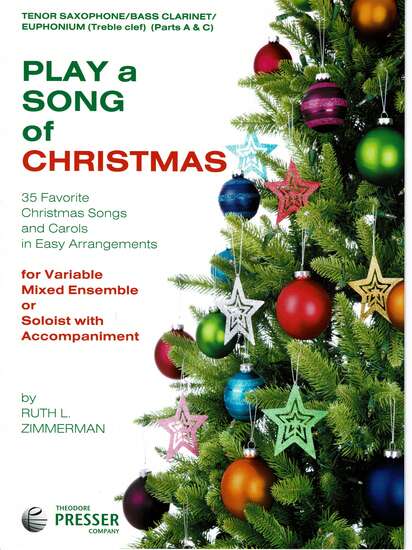 photo of Play a Song of Christmas, 35 Favorite Christmas Songs, Tenor Sax Parts A and C