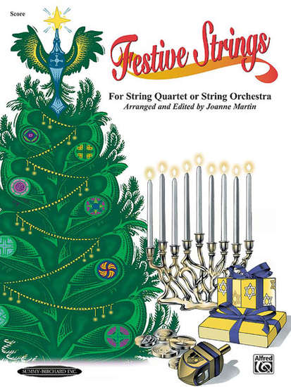 photo of Festive Strings Score for String Quartet or String Orchestra