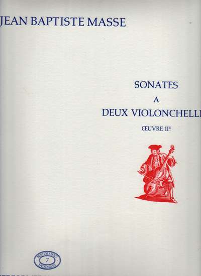 photo of Sonates a Deus Violonchelles, Oeuvre II Facsimile