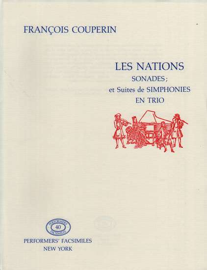 photo of Les Nations Sonades; et Suites de Simphonies en Trio