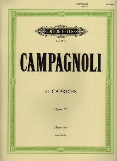 photo of 41 Caprices, Opus 22