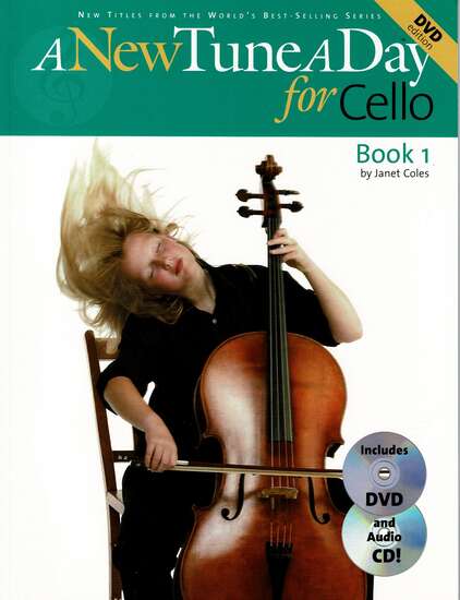 photo of A New Tune a Day for Cello, Book 1, with CD and DVD