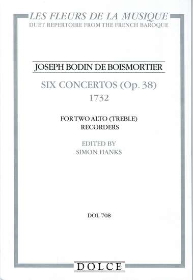 photo of Six Concertos (Op. 38) 1732