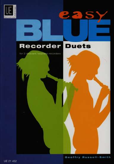 photo of Easy Blue Recorder Duets for 2 soprano recorders