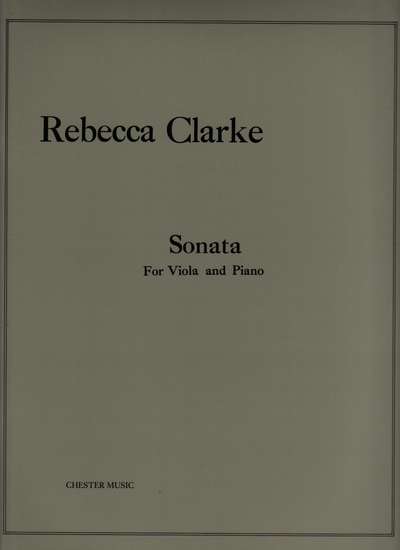 photo of Sonata for Viola and Piano
