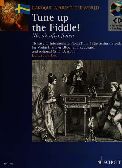 photo of Tune up the Fiddle, 16 easy to intermediate pieces from 18th cent. Sweden, CD
