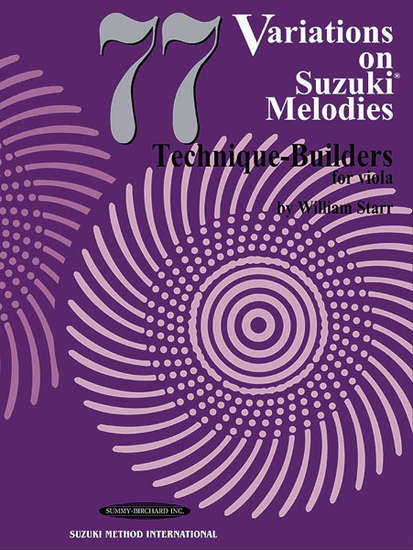 photo of 77 Variations on Suzuki Melodies, Viola