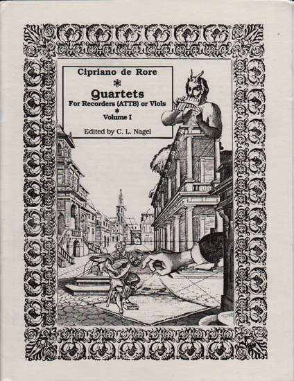 photo of Quartets for Recorders or Viols, Vol I
