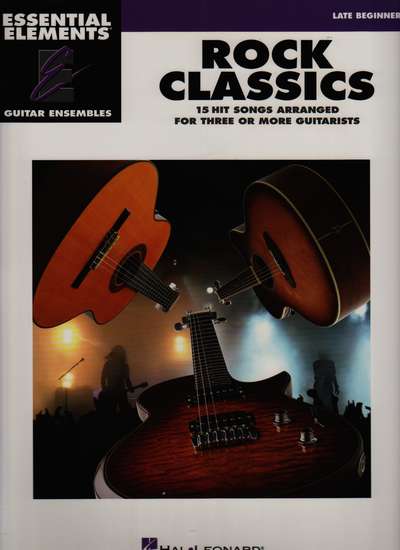 photo of Rock Classics, 15 Pieces, Essential Elements Guitar Ensembles