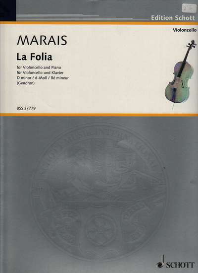 photo of La Folia for Violincello and Piano, d minor
