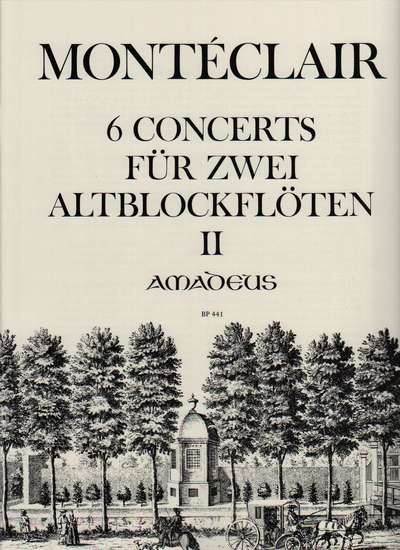 photo of 6 Concerts for two Alto Recorders without bass, Vol. II, 4-6