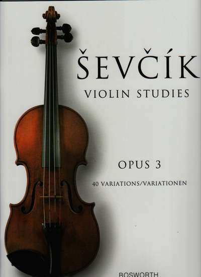 photo of Violin Studies, 40 Variations, Op. 3
