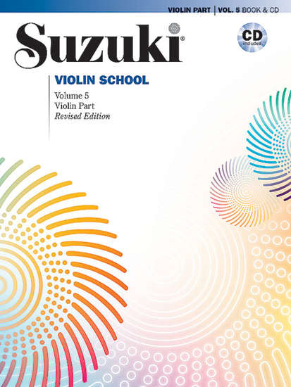 photo of Suzuki Violin School, Vol. 5 International, Preucil, Book and CD