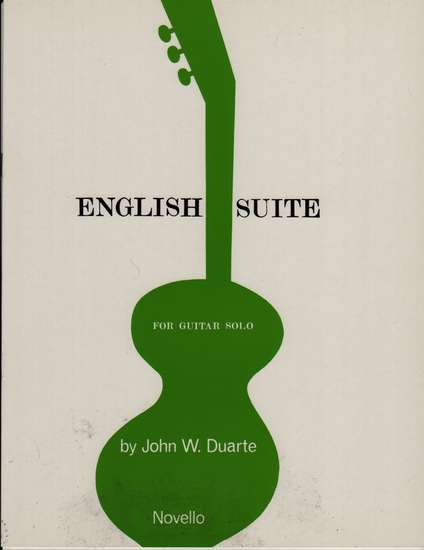photo of English Suite for Guitar Solo
