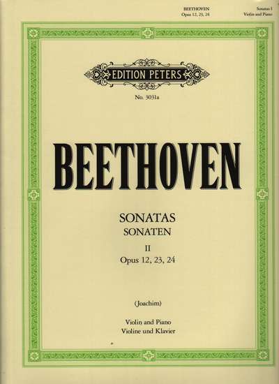 photo of Sonatas, Opus 12, 23, 24, Volume I