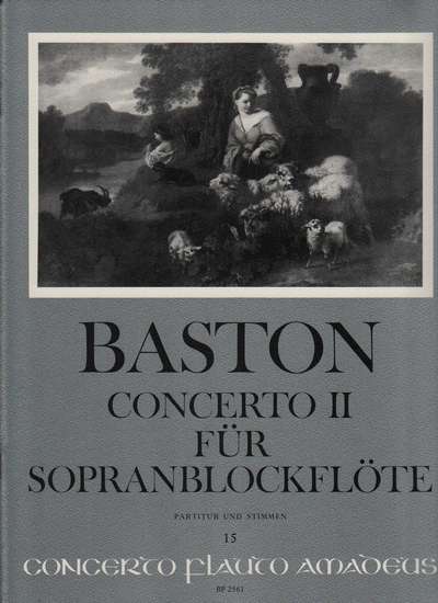 photo of Concerto II in C major for soprano recorder