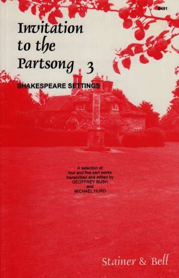 photo of Invitation to the Partsong 3, Shakespeare Settings