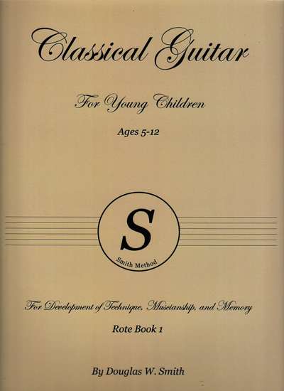 photo of Classical Guitar for Young Children Ages 5-12, Rote Book 1
