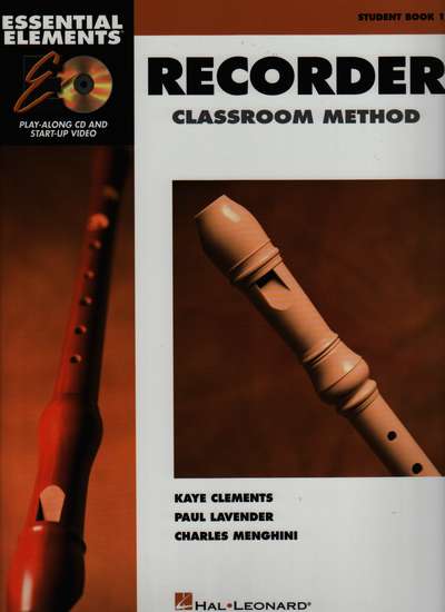 photo of Essential Elements, Recorder, Classroom Method, with CD