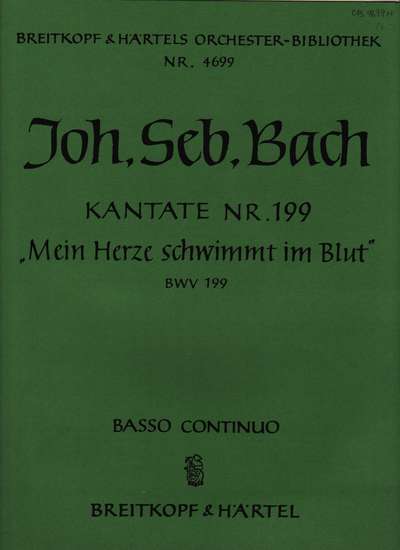 photo of Mein Herze schwimmt im Blut, BWV 199, Keyboard