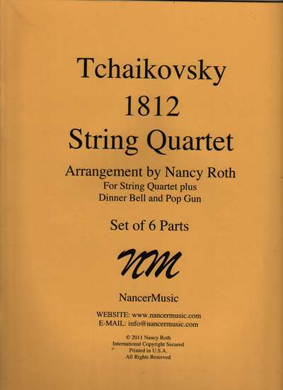 photo of 1812 String Quartet for String Quartet plus Dinner Bell and Pop Gun
