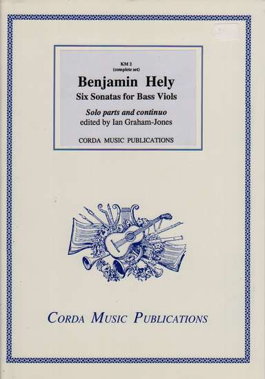 photo of Six Sonatas for Bass Viols, Solo parts and continuo