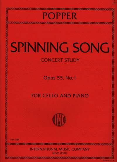 photo of Spinning Song, Concert Study, Opus 55, No. 1