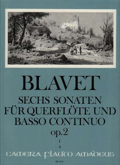 photo of Sechs Sonaten for Flute and Bc, op. 2 no. 1-3, Vol. I