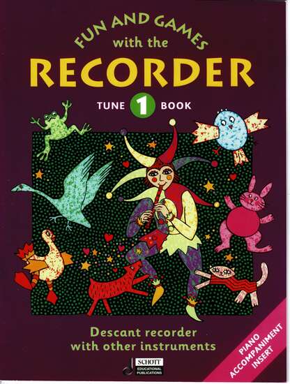photo of Fun and Games with the Recorder, Tune Book 1, with Acc.