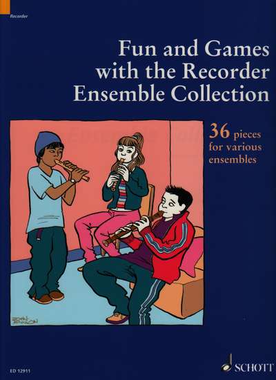 photo of Fun and Games with the Recorder, Ensemble Collection, 36 pieces