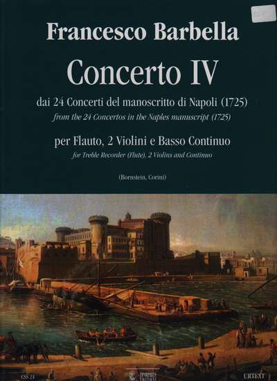 photo of Concerto IV for Alto, 2 Violins, Bc
