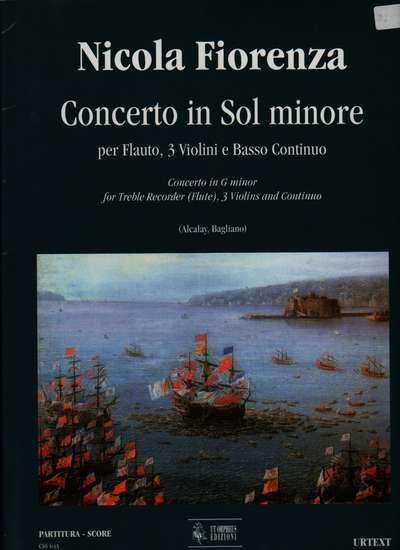 photo of Concerto in Sol minore per Flauto, 3 Violini e Bc, score